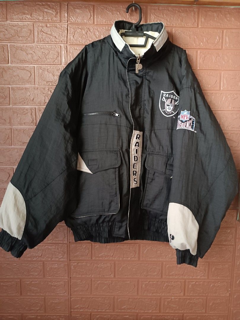 VINTAGE 90s CAMPRI LOS ANGELES RAIDERS NFL JACKET SZ: L – Stay