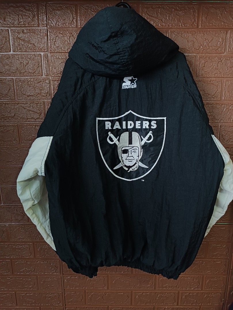 Oakland Raiders puffer jacket starter Men s Fashion Coats