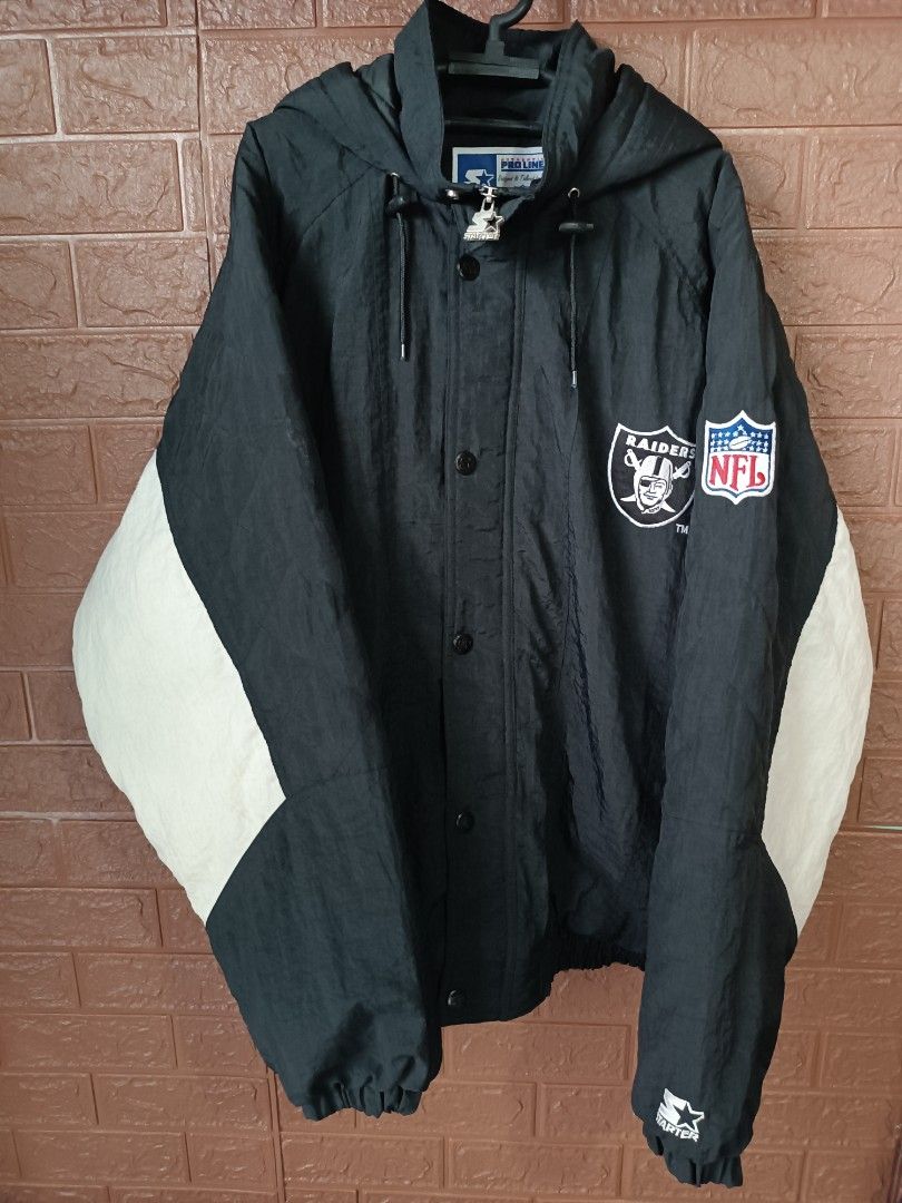 Vintage 90s LA Raiders STARTER PUFFER JACKET L new with tags