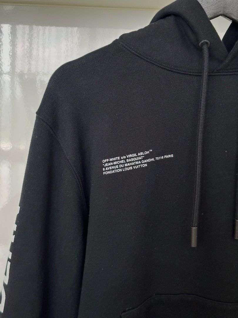 Off white basquiat hoodie hotsell
