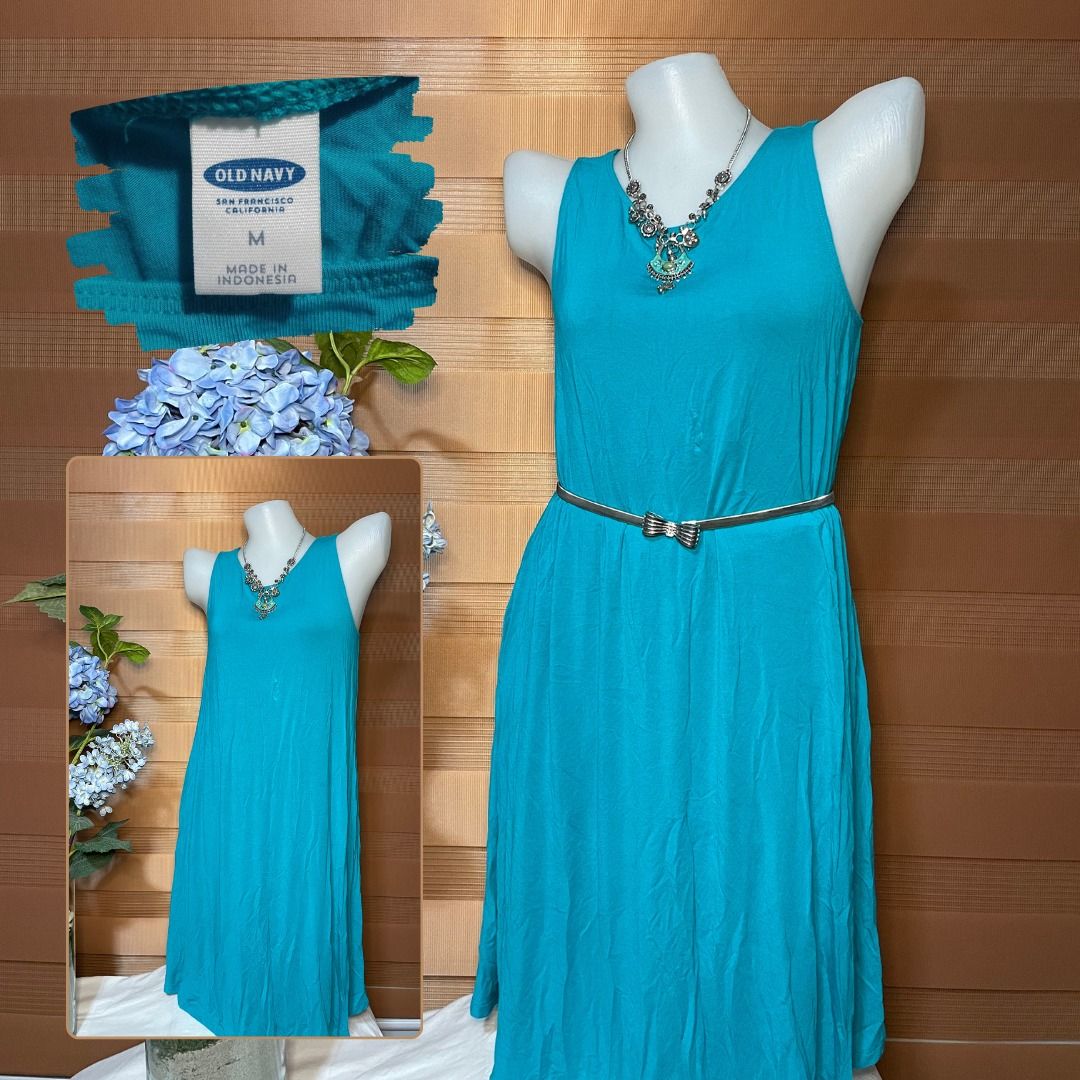 Old Navy Teal Dress Women s Fashion Dresses Sets Dresses on