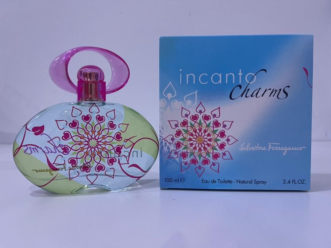 ORIGINAL SALVATORE FERRAGAMO INCANTO CHARMS 100ML EDT FOR WOMEN