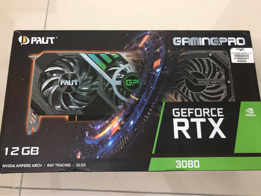 Palit RTX3080 12GB Gaming Pro, Computers & Tech, Parts & Accessories ...