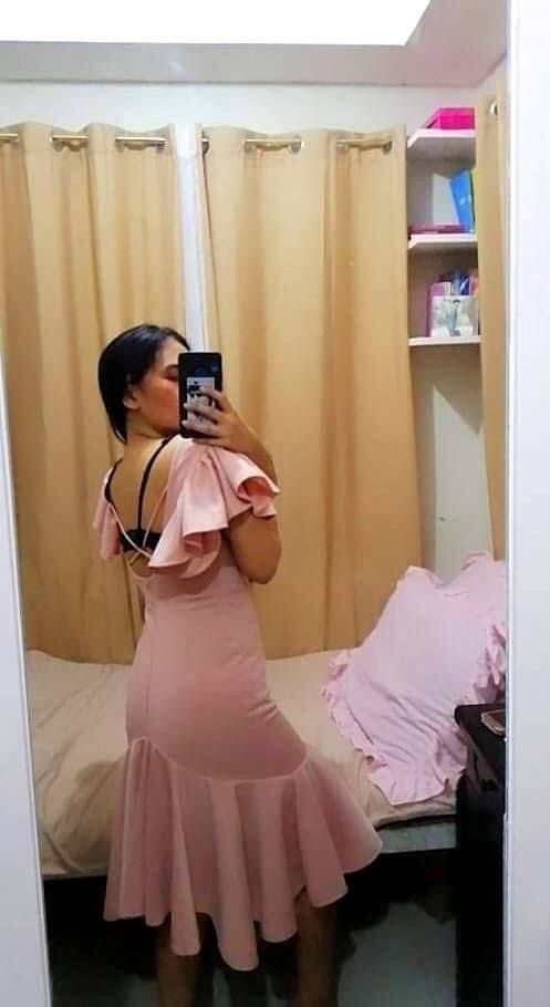 Pastel pink dress (Category: Dresses) located in Munoz. Submitted by heydeclutterwithmee (Listing ID 1247568873, Image 3). Description: Never used hehe naka tambak lang 🫶🏻 small -medium super cutie Bought for 800 🫶🏻.