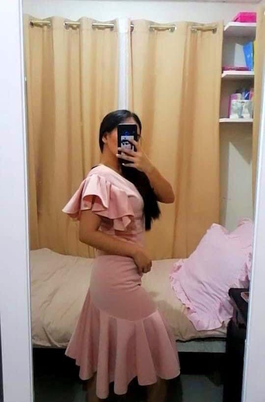 Pastel pink dress (Category: Dresses) located in Munoz. Submitted by heydeclutterwithmee (Listing ID 1247568873, Image 2). Description: Never used hehe naka tambak lang 🫶🏻 small -medium super cutie Bought for 800 🫶🏻.