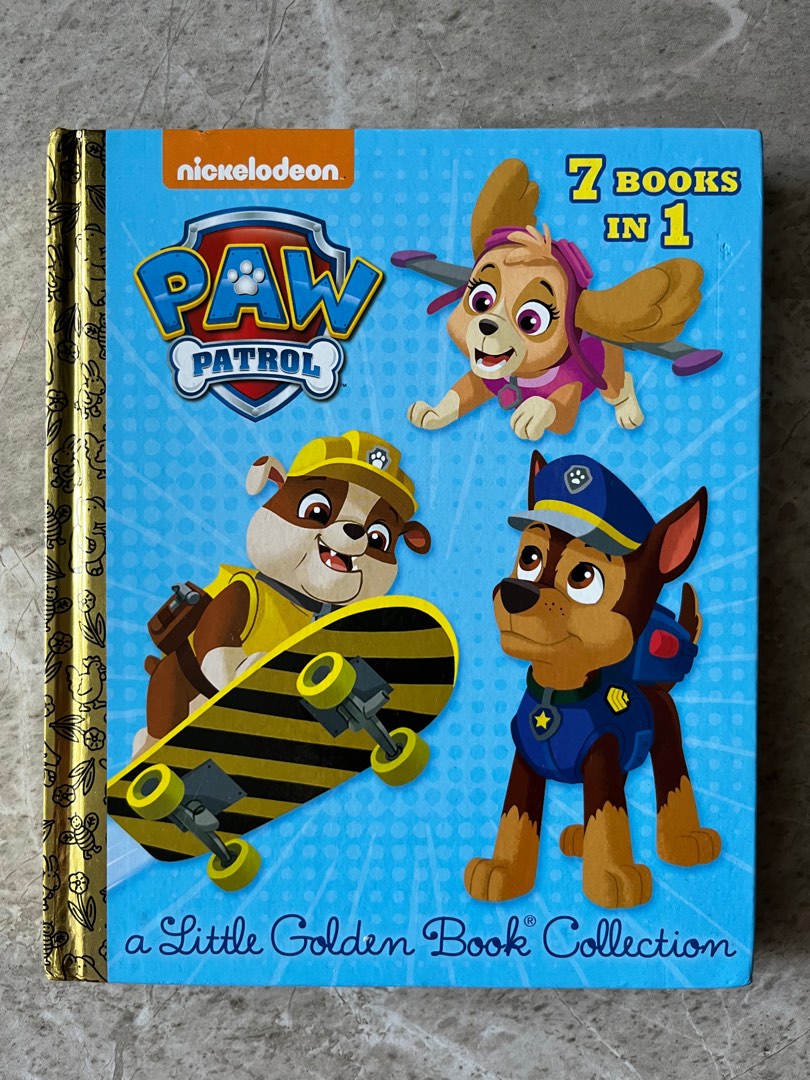 Books　Children's　stories　cover　hard　Patrol　Magazines,　a　book,　Books　Hobbies　in　on　Carousell　Paw　Toys,