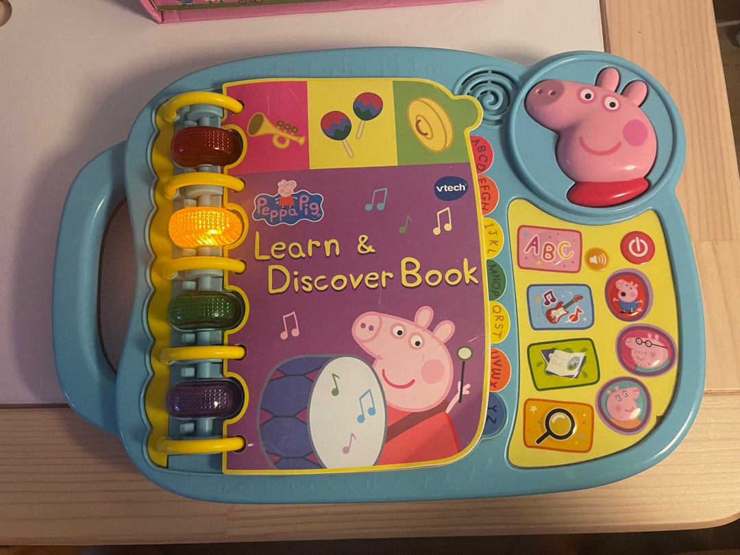 Peppa pig store vtech book