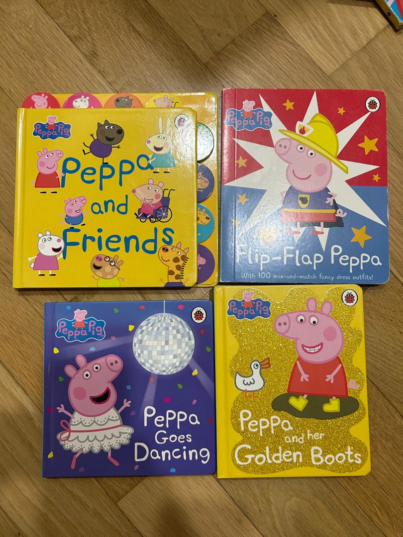 Peppa pigs books, Hobbies & Toys, Books & Magazines, Children's Books