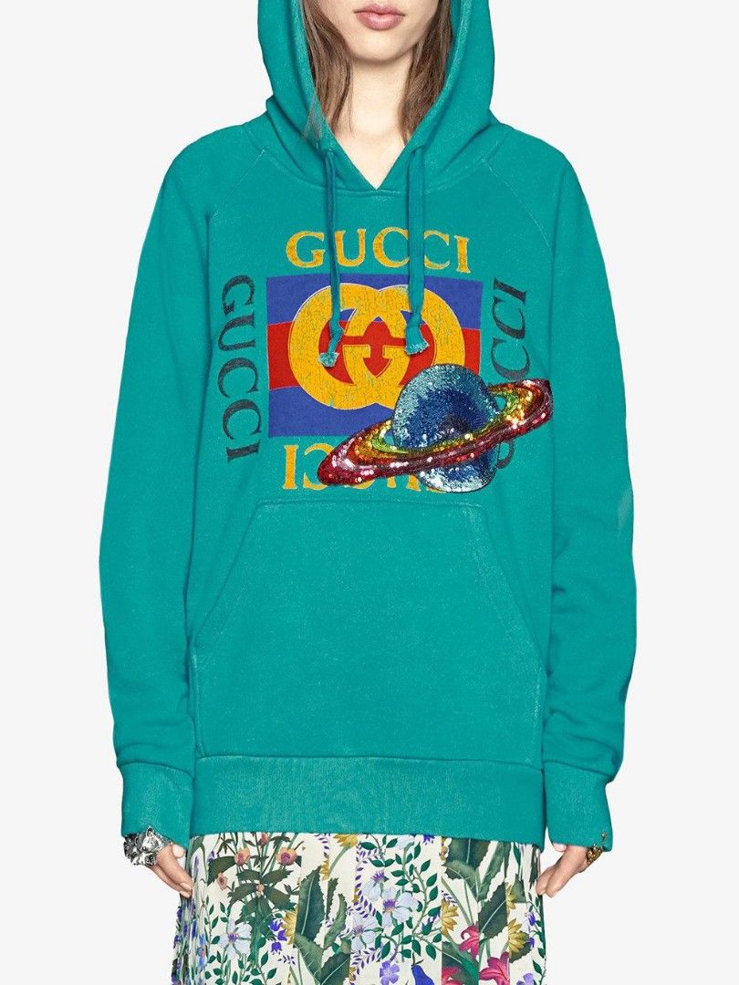 Planet Gucci Hoodie Luxury Apparel on Carousell
