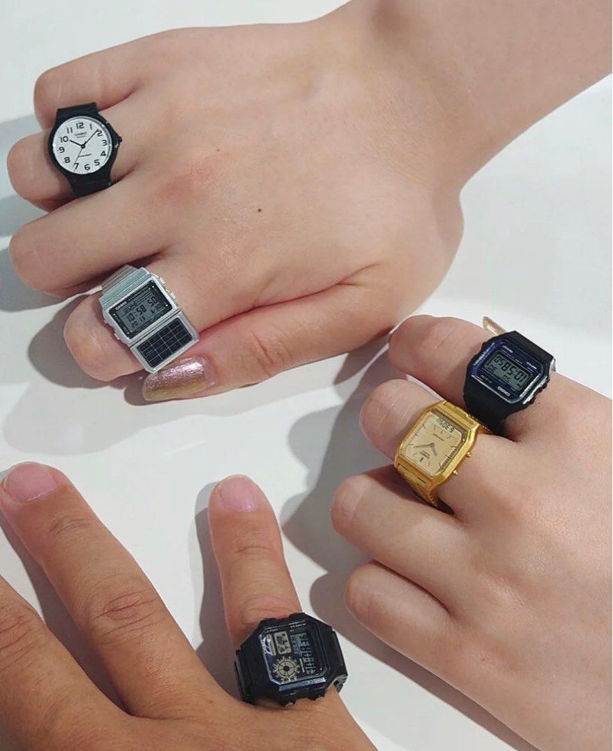 PO Casio Miniature Ring Watch types, Hobbies  Toys, Memorabilia   Collectibles, J-pop on Carousell