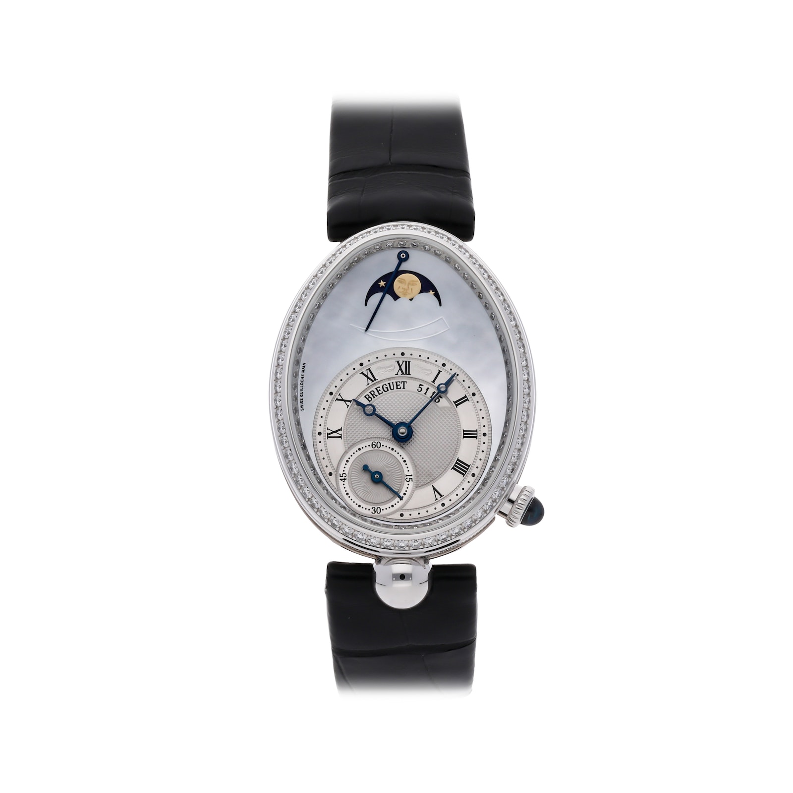 Pre Owned Bregeut Reine de Naples 8908BB52864D00D Luxury Watches