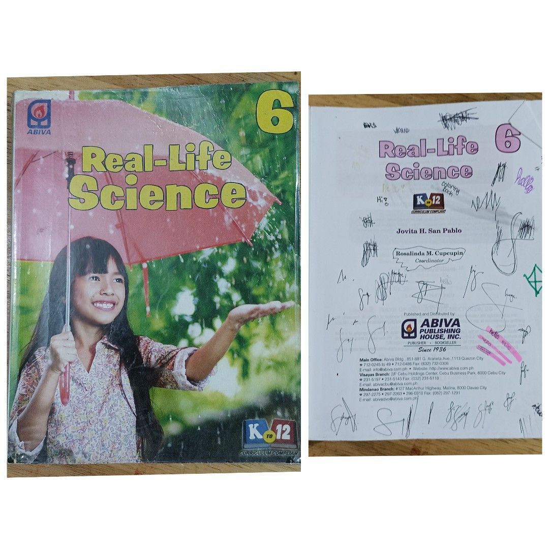 Real Life Science by abiva grade 6 on Carousell