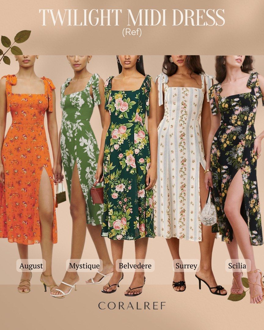 August dress reformation new arrivals