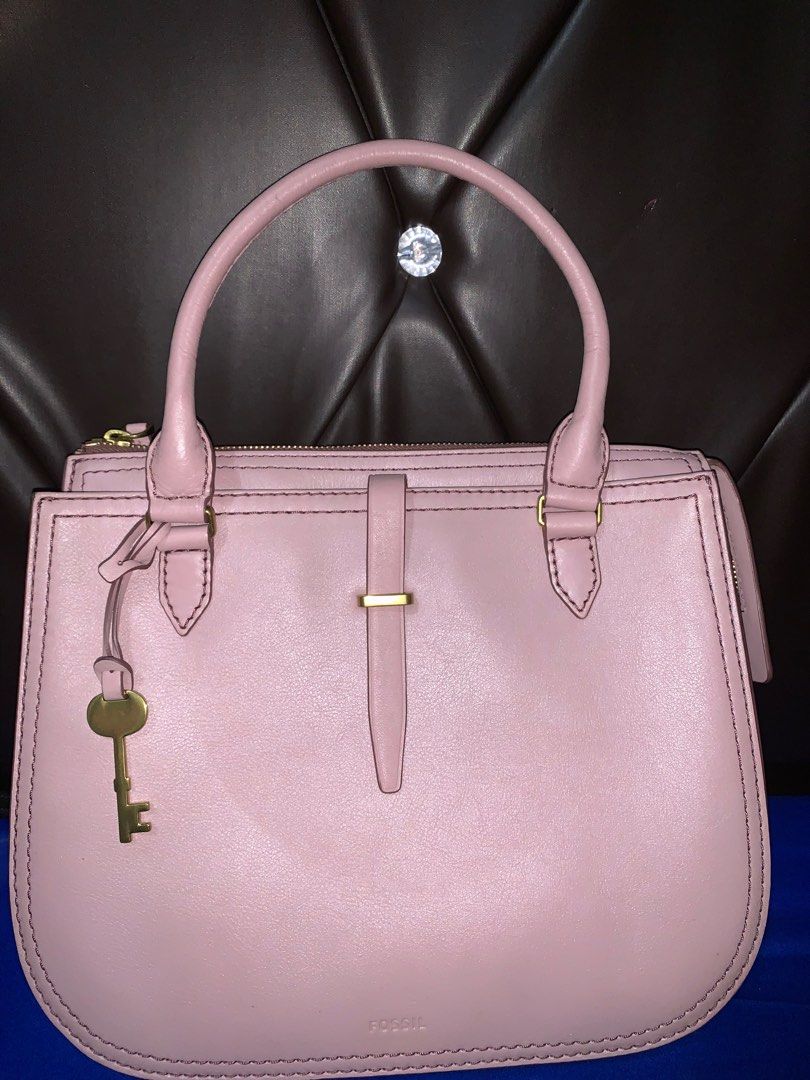 Fossil ryder satchel pink best sale