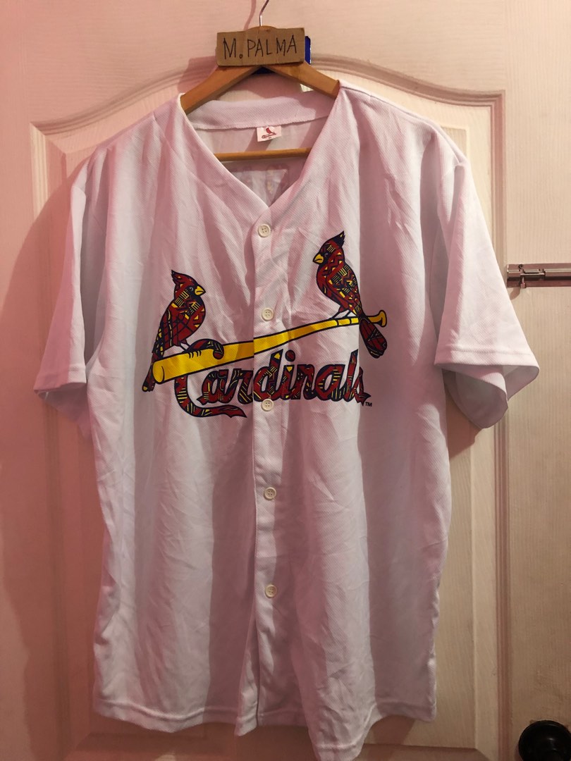 Saint louis Cardinals wong baseball jersey xlarge 24x31, Men's