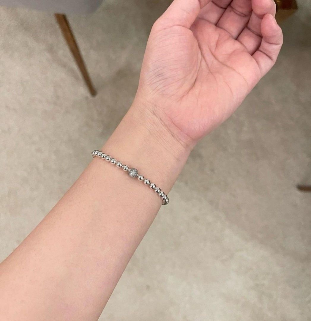 Beads and shop pave bracelet