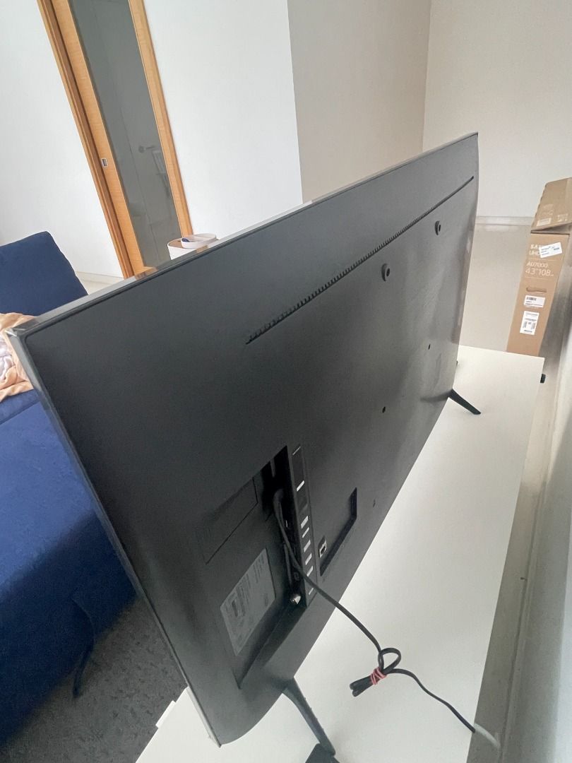 Samsung AU7000 43-inch 4K UHD SMART TV UA43AU7000KXXS, TV & Home ...