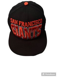 Nineteen47 MLB San Francisco Giants Hat(s) 1 black 1 white adjustable in  2023