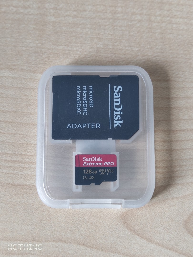 Sandisk Extreme Pro 32GB MicroSD Card With SD Card Adapter. – Film