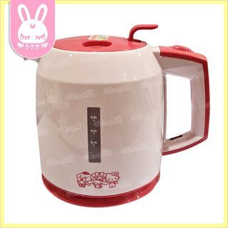 Sanrio Hello Kitty Pompompurin My Melody Keroppi Cinnamoroll Authentic Pink Electric Kettle 0.8L