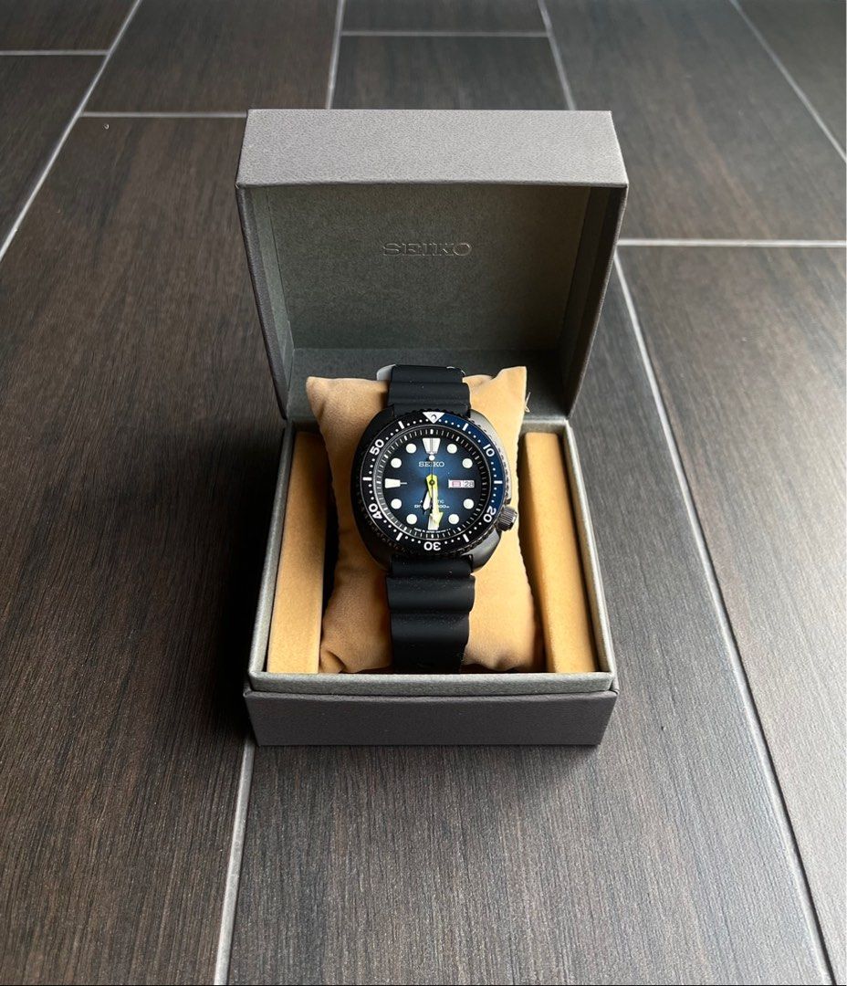 Seiko Turtle Darth Turtle SBDY041 Limited Edition Men s Fashion Watches Accessories Watches on Carousell