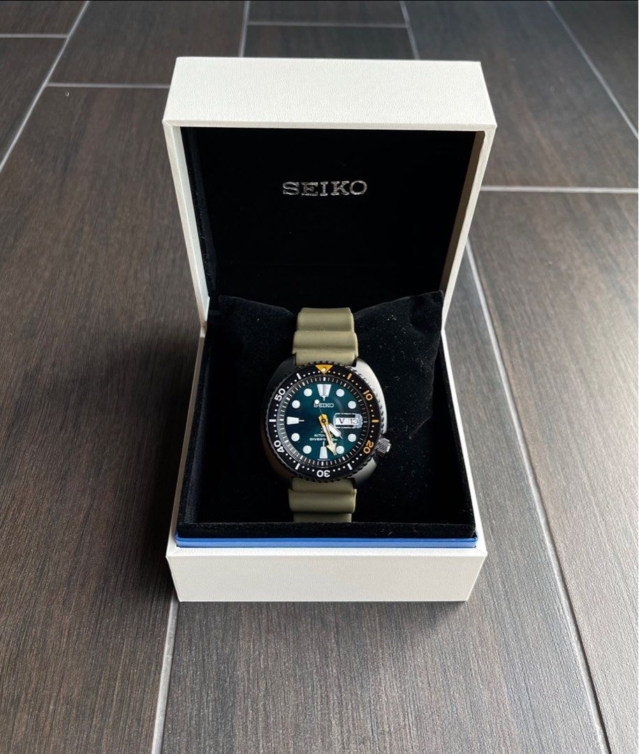 Seiko Turtle Sea Grape SRPD45K1 Limited Edition Men s Fashion Watches Accessories Watches on Carousell