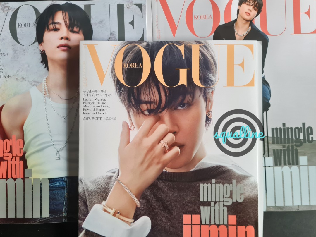  Buy [Jimin Article Japanese Translation] Vogue Korea April 2023  Issue BTS JIMIN Cover (Selectable), [8-Piece Set] Korean Magazine Jimin (C)  Book Online at Low Prices in India