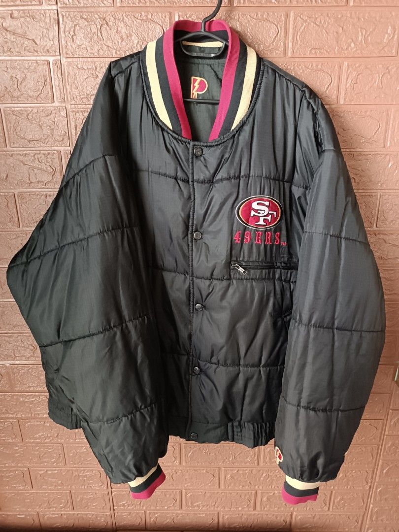 NFL San Francisco 49ers Reversible Jacket Black/Red (L) – Chop Suey Official