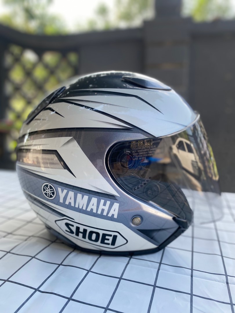 Shoei J stream yamaha original Auto Accessories on Carousell