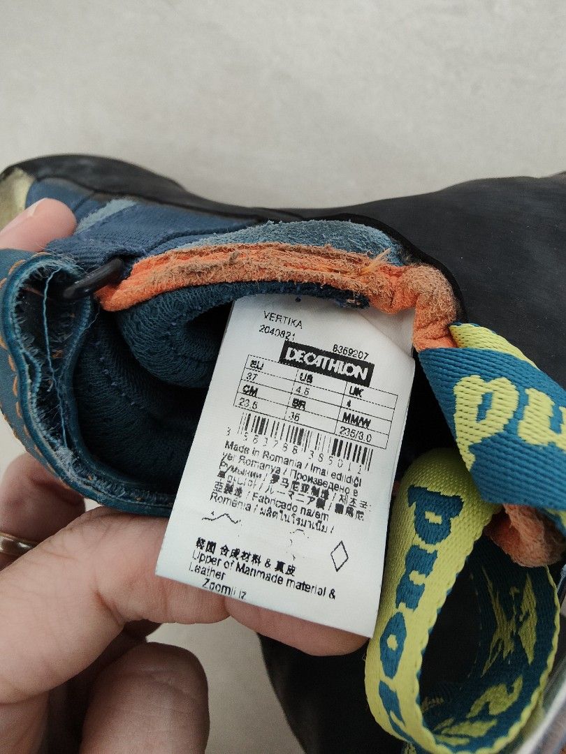 Simond Rock Climbing Shoes Size 37, Sports Equipment, Other Sports