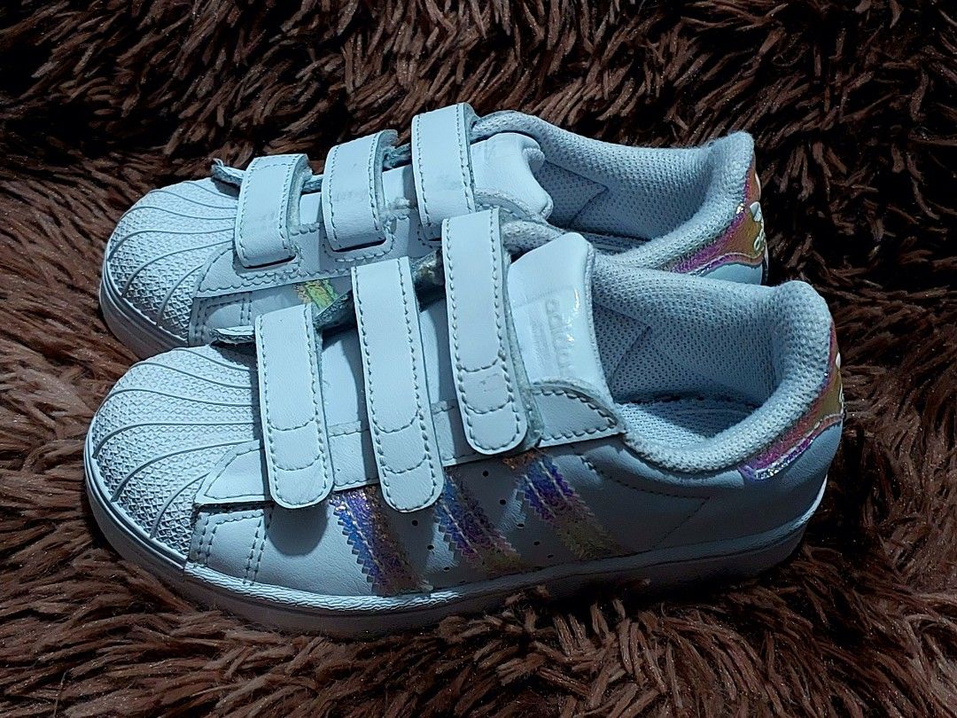 Adidas superstar velcro size 11 hotsell