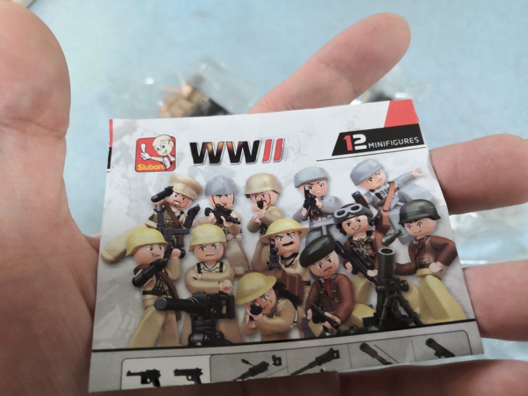 Sluban store ww2 minifigures
