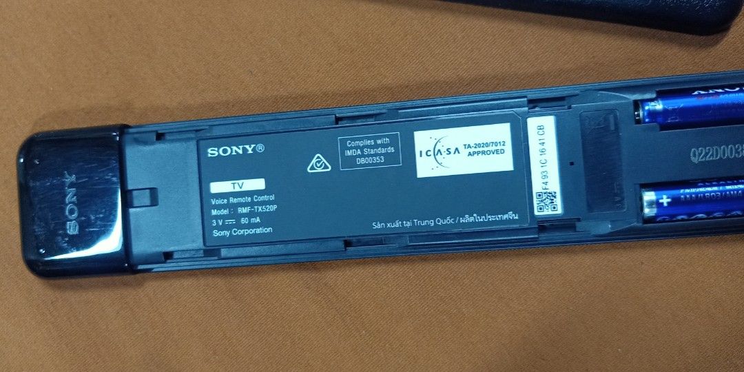 Sony android tv model RMFTX520P 100 original remote, TV & Home