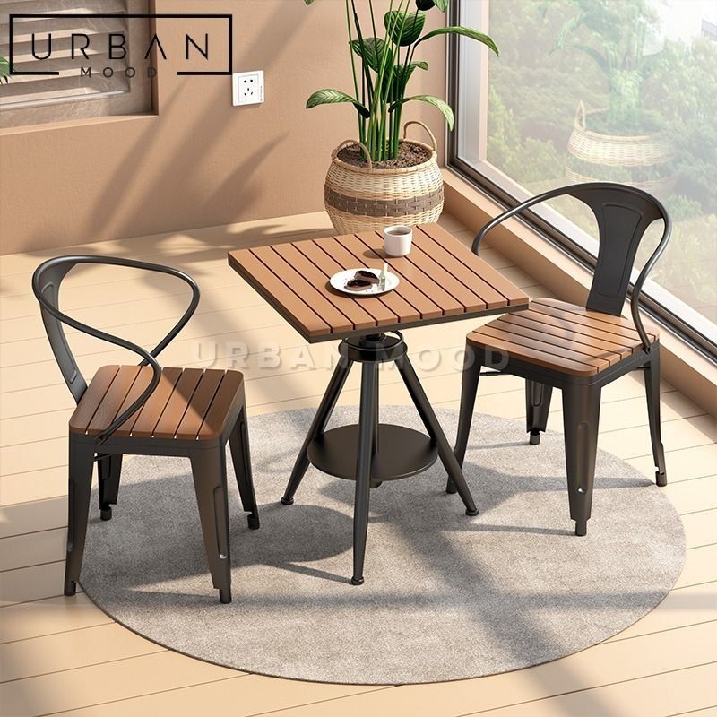 Industrial outdoor chairs top