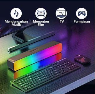 Speaker Bluetooth Bcare Baru RGB LIGHT Vermont