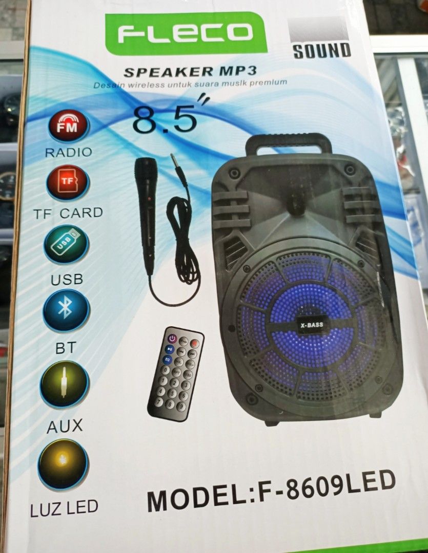 Speaker fleco super bass sales