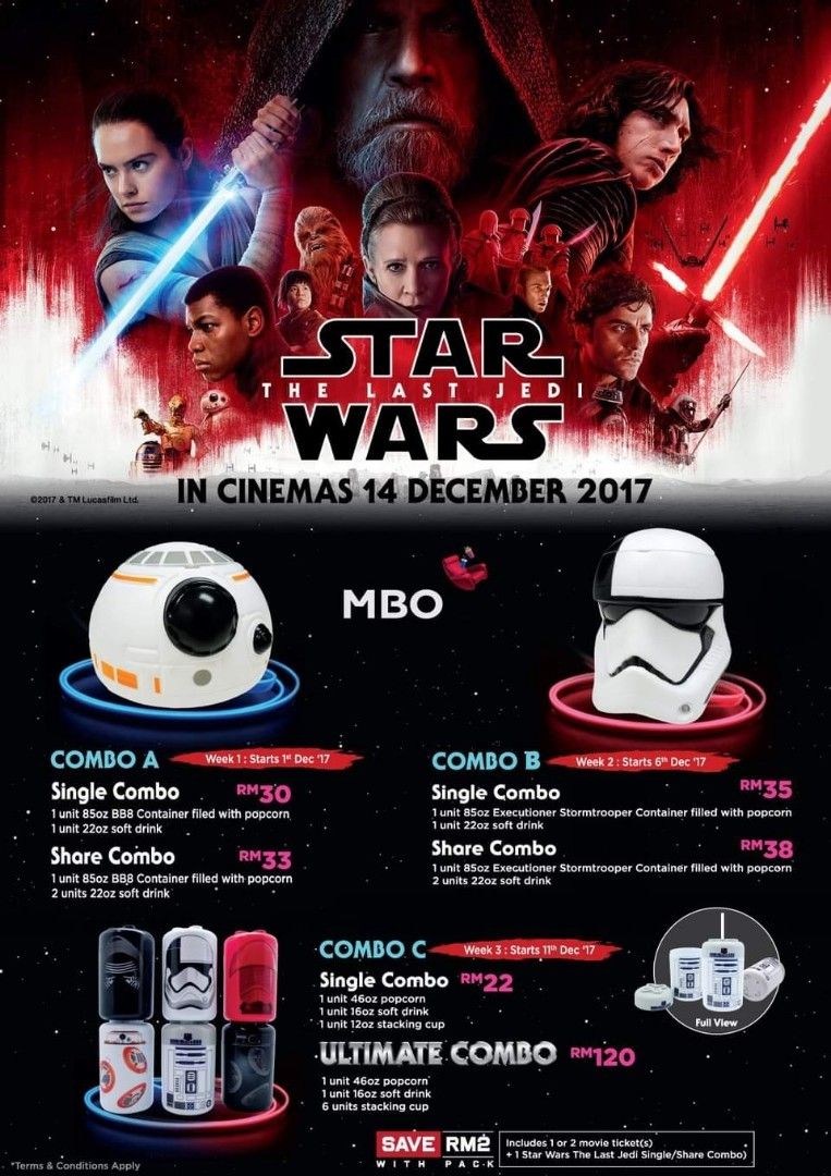 The last jedi deals merchandise