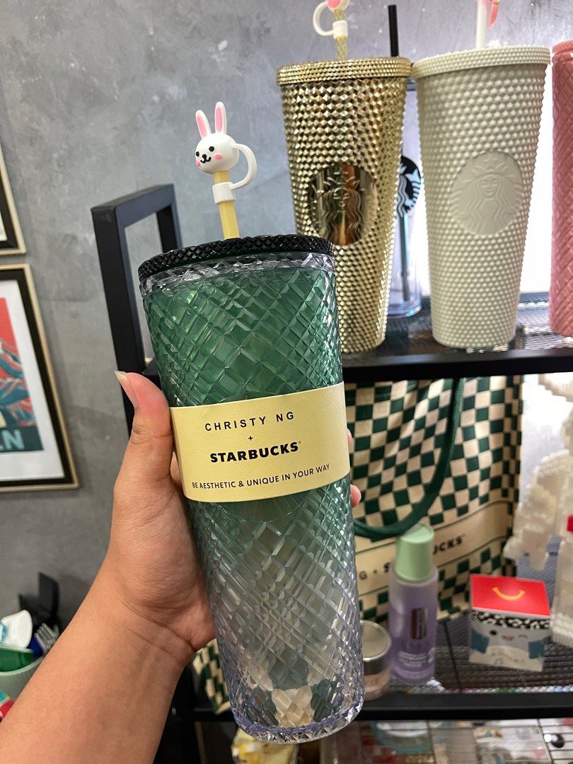 Starbucks X Christy Ng Cold Cup / Ketupat Tumbler, Furniture & Home