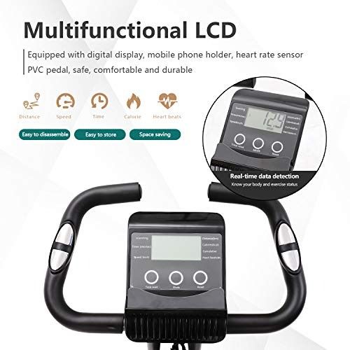 Stationary bike space saving deals