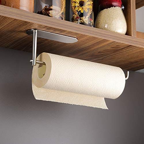  ZUNTO Paper Towel Holder Under Cabinet - Adhsive