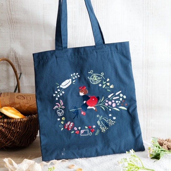 Studio ghibli kiki's delivery service floral satchel bag clearance