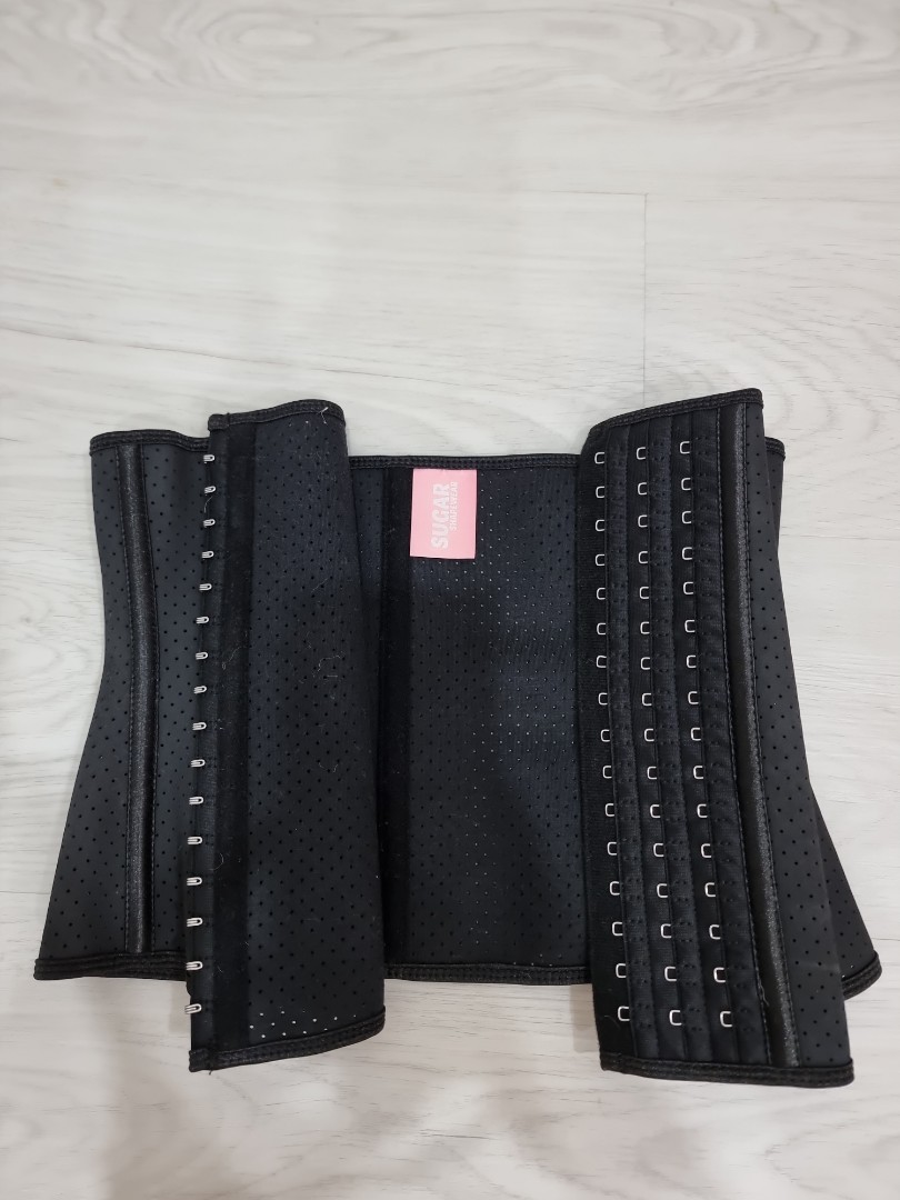 Sugar Shapewear Black Breathable & Lightweight Waist Trainer, Women's  Fashion, New Undergarments & Loungewear on Carousell