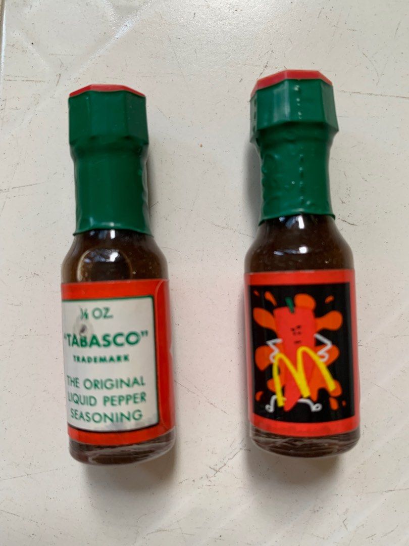 Super cute micro mini vintage Tobasco set, Hobbies & Toys, Memorabilia ...