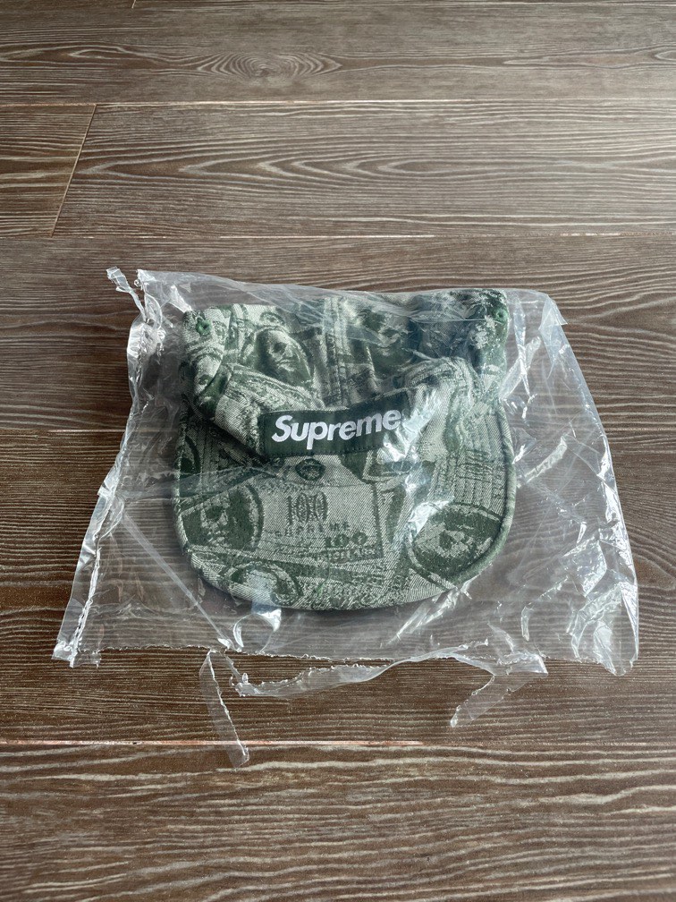 Supreme 100 hotsell dollar bill hat