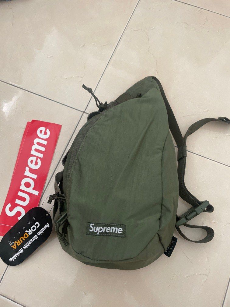 Supreme sling bag hotsell olive