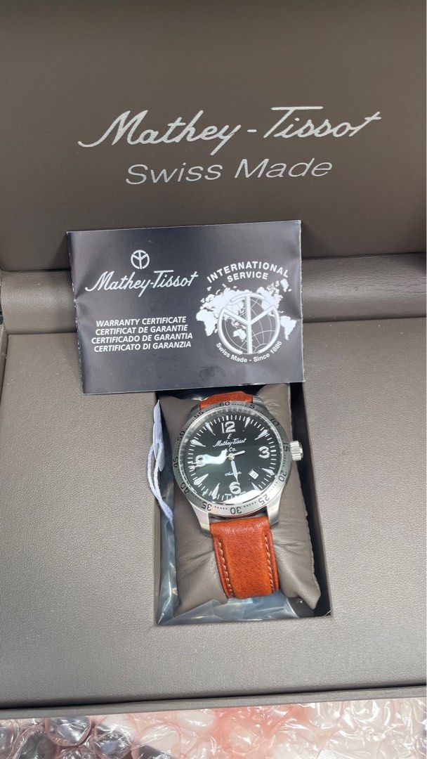 Mathey tissot top swiss made