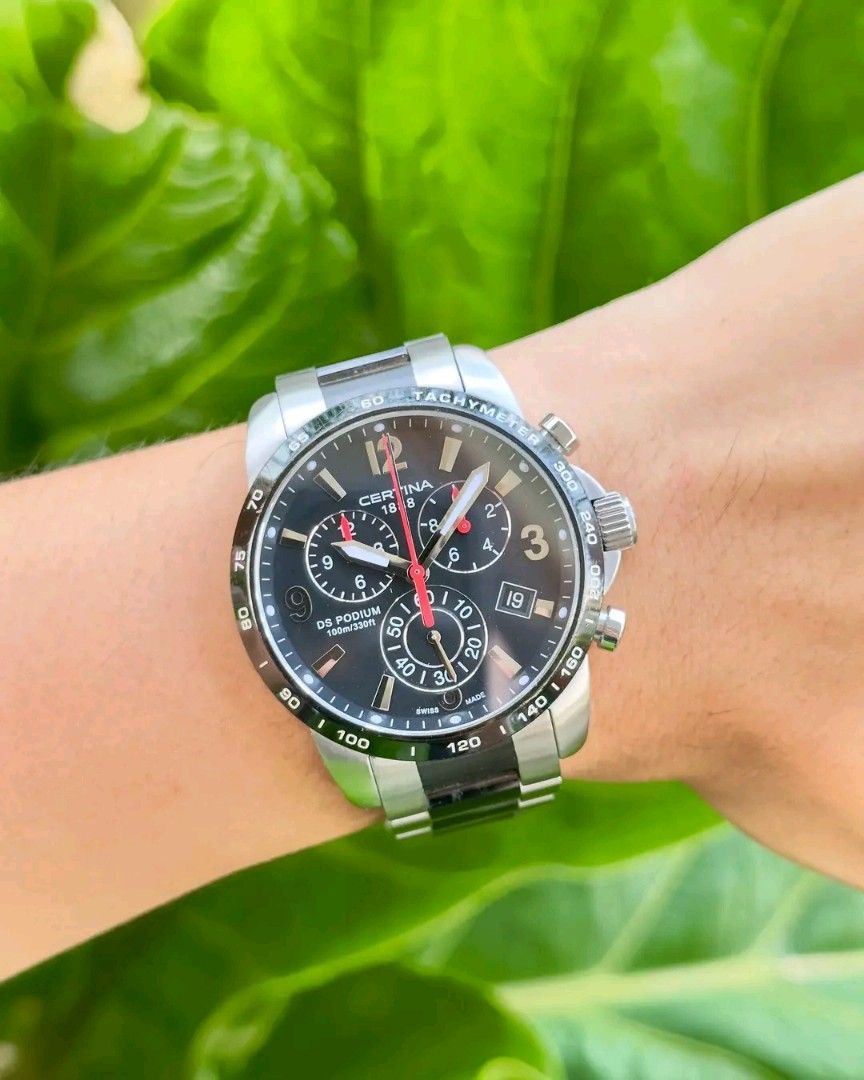 Swiss Made Certina DS Podium Chronograph Men s Fashion Watches