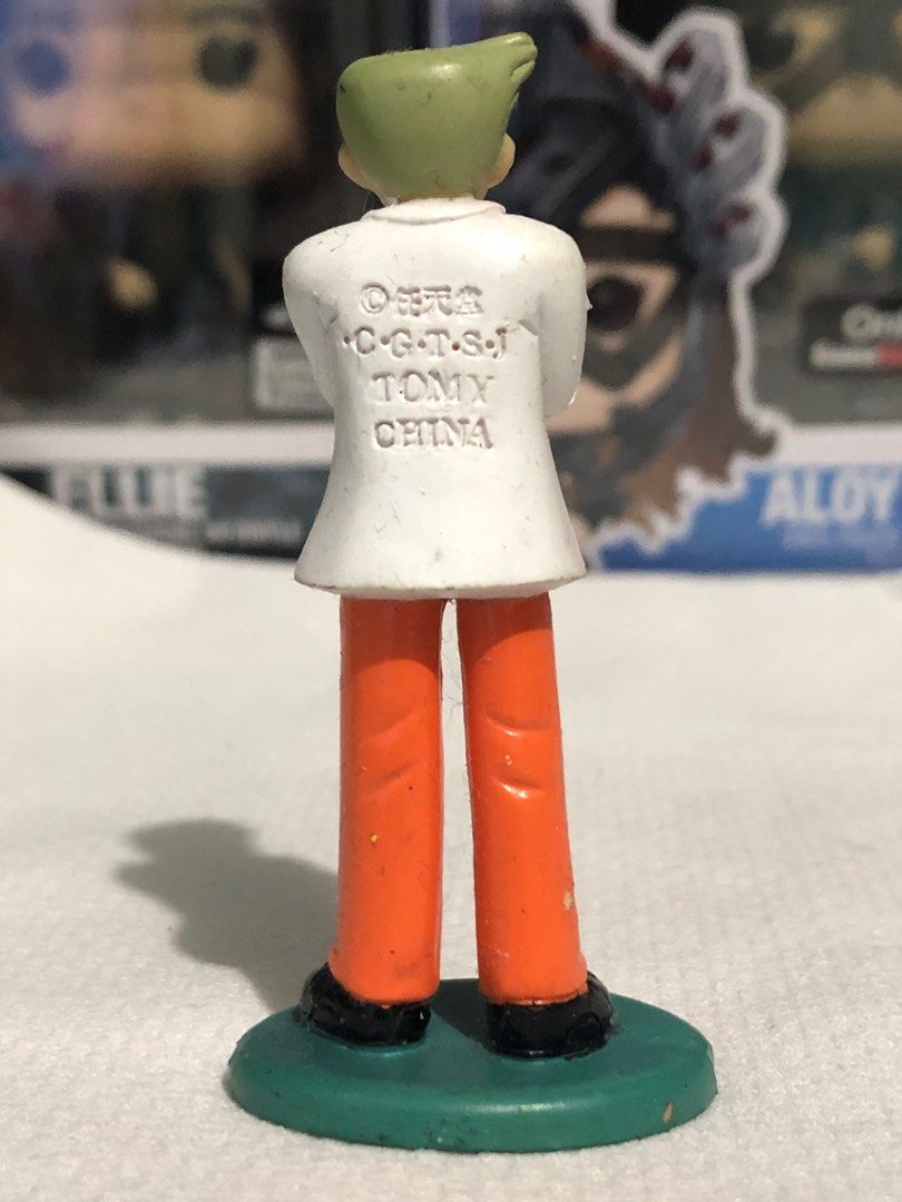 Figurine Pokémon Professeur Chen (Samuel Oak) - Marque Tomy - Occasion - PVC