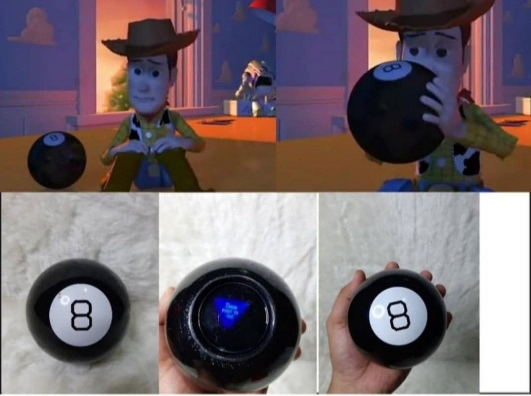 Toy Story Magic 8 Ball, Hobbies & Toys, Collectibles & Memorabilia