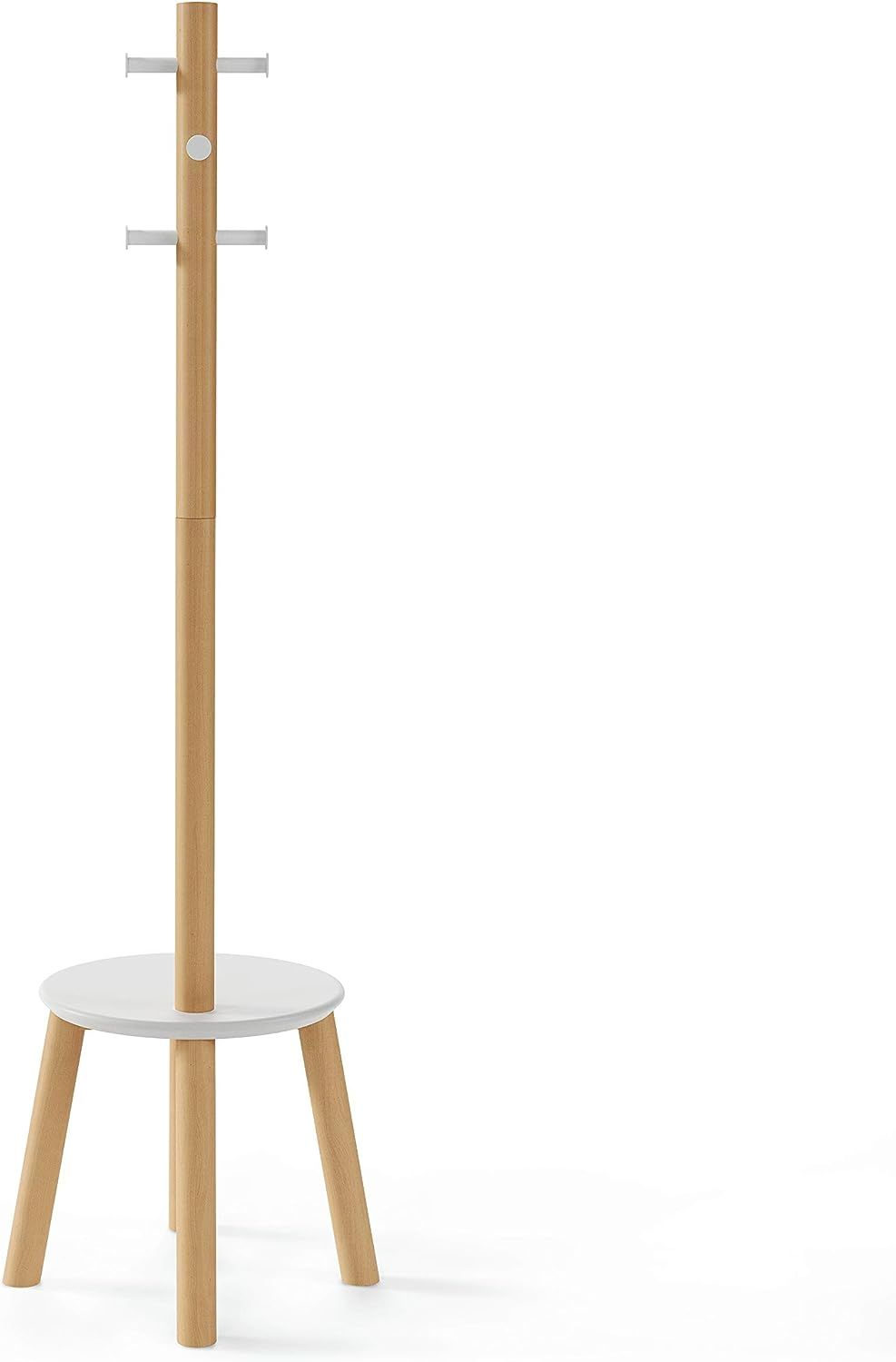 Stool Umbra Coat Rack White Umbra Pillar Coat Rack, Clothing